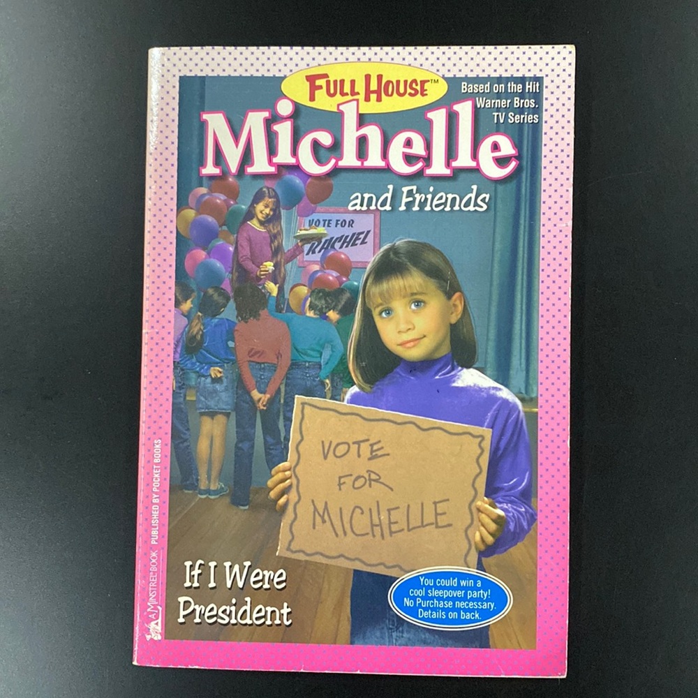 Full House Michelle #29: If I Were President by Judy Katschke - Paperback Novel
